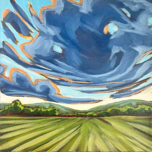 the skies smiled by Stephanie Fowler